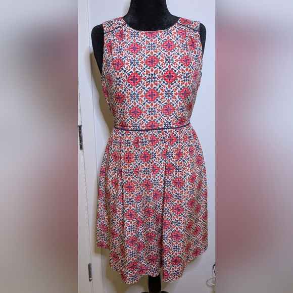 J.CREW silk floral summer mini dress - Picture 6 of 14